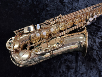 Photo Very Pretty! Selmer Paris Series II Alto Saxophone in Gold Lacquer, Serial #485425